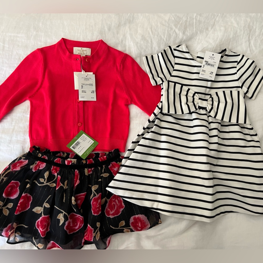 Kate Spade dress, sweater, and skirt
$65 for all 3 pieces
